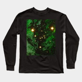 GREEN CLUSTER. Long Sleeve T-Shirt